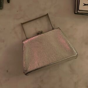 Vintage silver purse